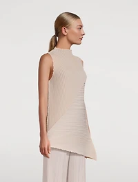 Plaster Pleats Top