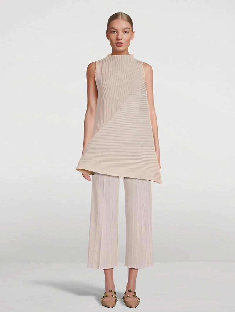 Plaster Pleats Top