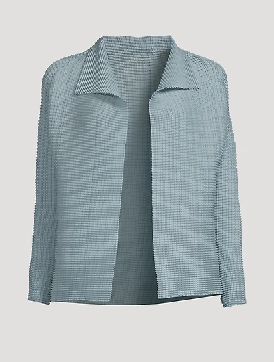Wooly Pleats Cardigan