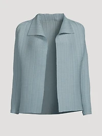 Wooly Pleats Cardigan