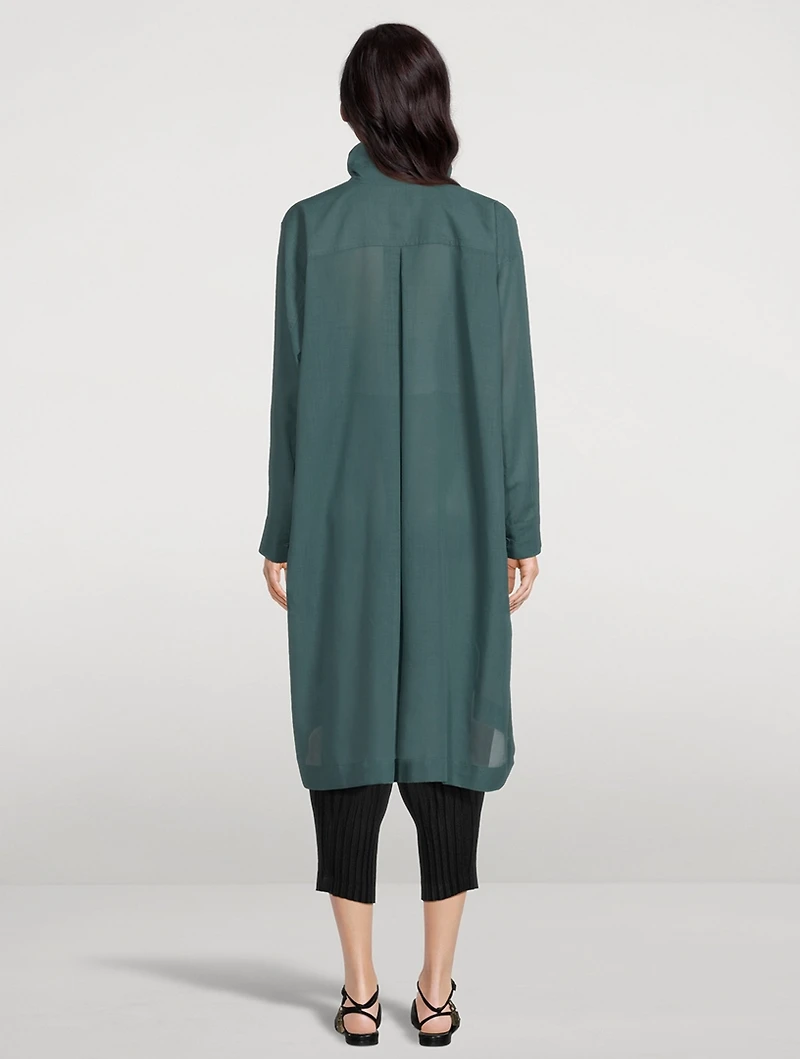Sheer Wool Shirt