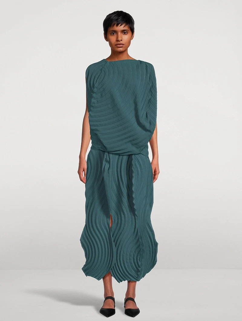 Resonant Pleats Top