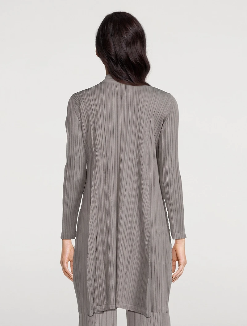Mellow Pleats Cardigan