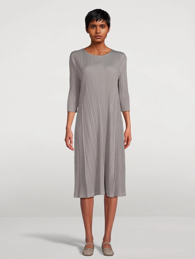 Mellow Pleats Dress