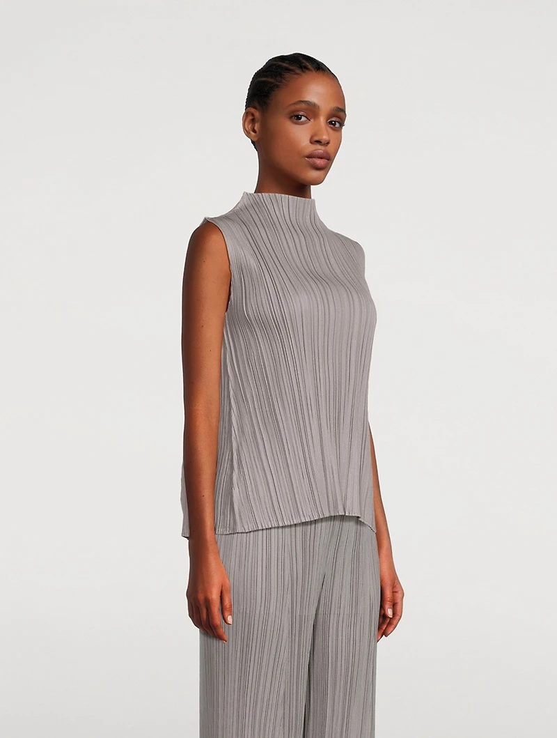 Mellow Pleats Top