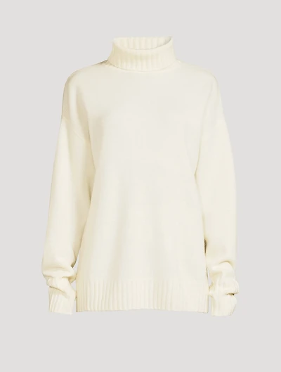 Luxe Cashmere Turtleneck Sweater