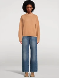 Super Luxe Cashmere Mockneck Sweater