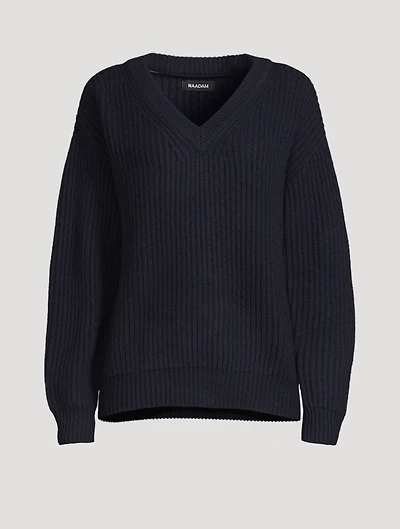 Super Luxe Cashmere Fisherman Sweater