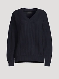 Super Luxe Cashmere Fisherman Sweater
