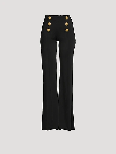 High-Waisted Flared Pants
