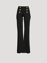 High-Waisted Flared Pants