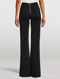 High-Waisted Flared Pants