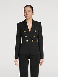 Wool Double-Breasted Blazer