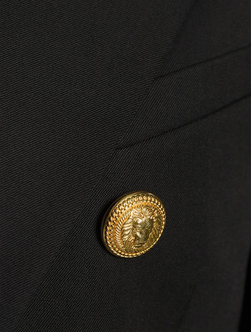 Wool Double-Breasted Blazer