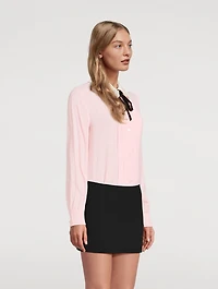 Tweed Bouclé Mini Skirt