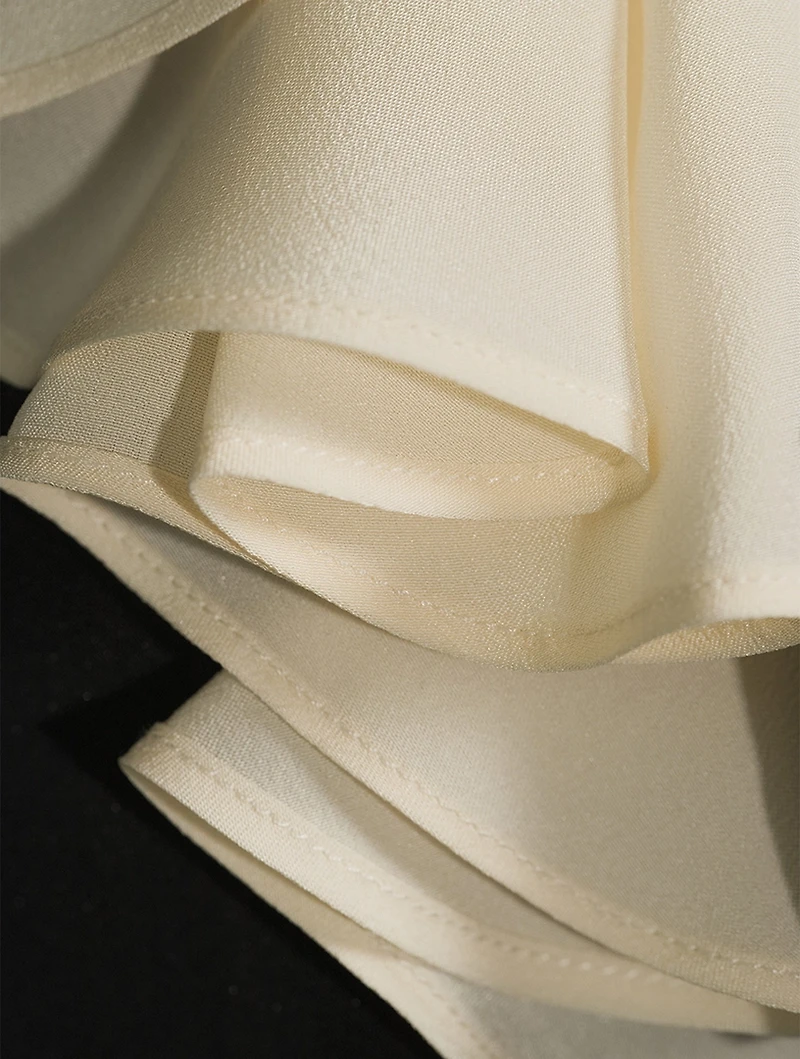 Laminated Silk Midi Dress