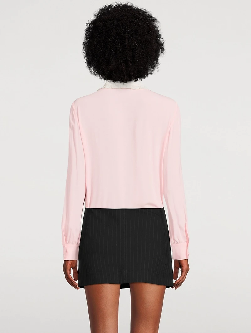 Pleated Blouse