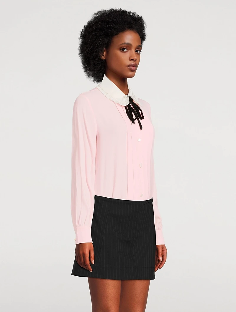 Pleated Blouse
