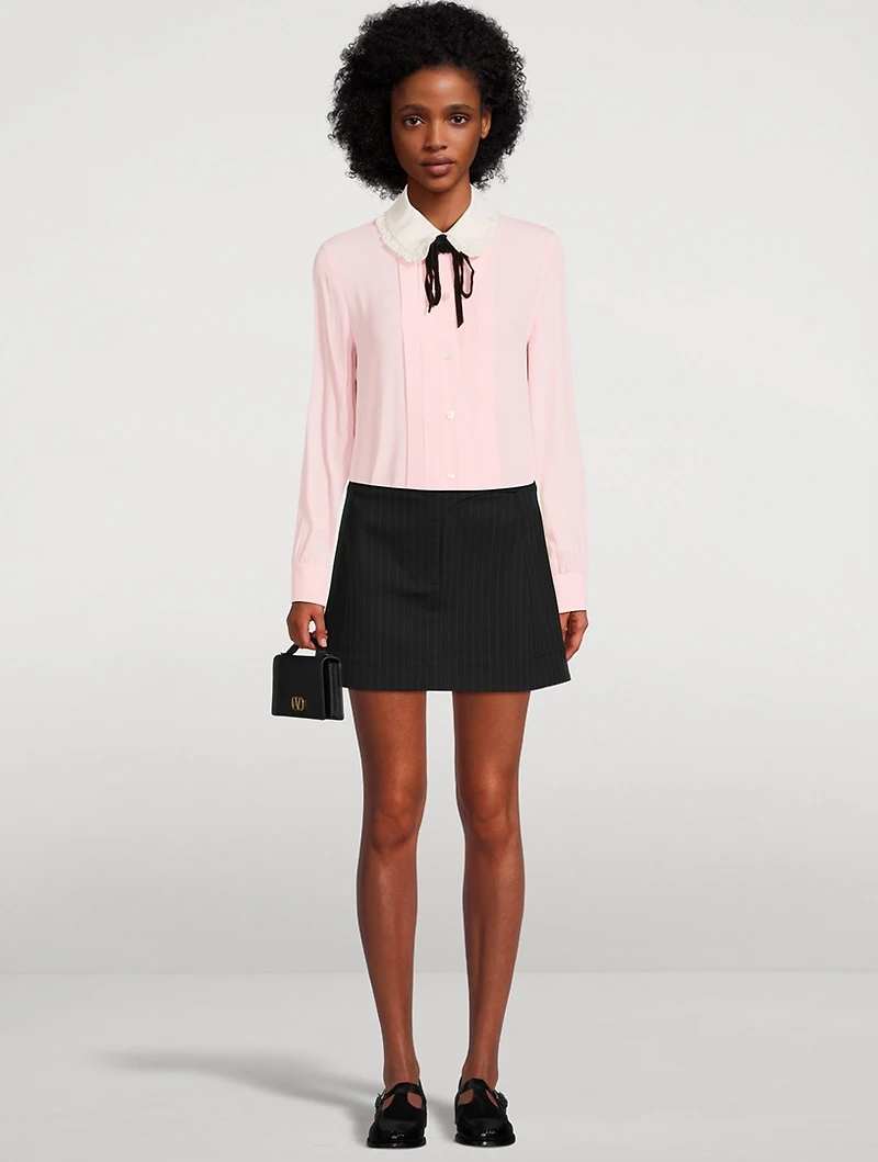 Pleated Blouse