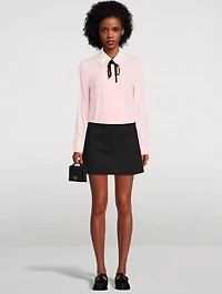 Pleated Blouse