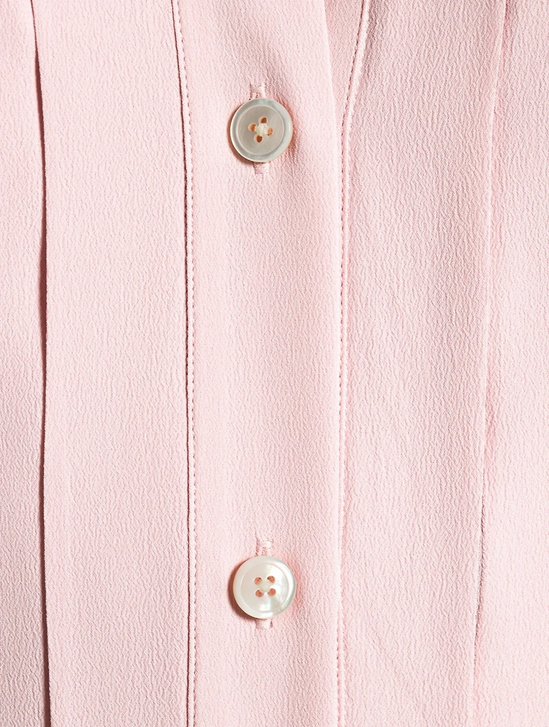 Pleated Blouse