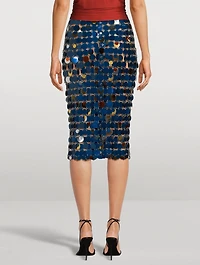 Paillette Pencil Skirt
