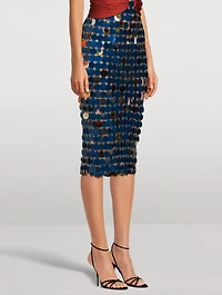 Paillette Pencil Skirt