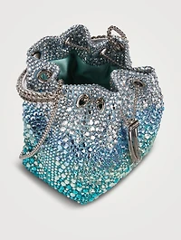 Bon Bon Embellished Satin Clutch