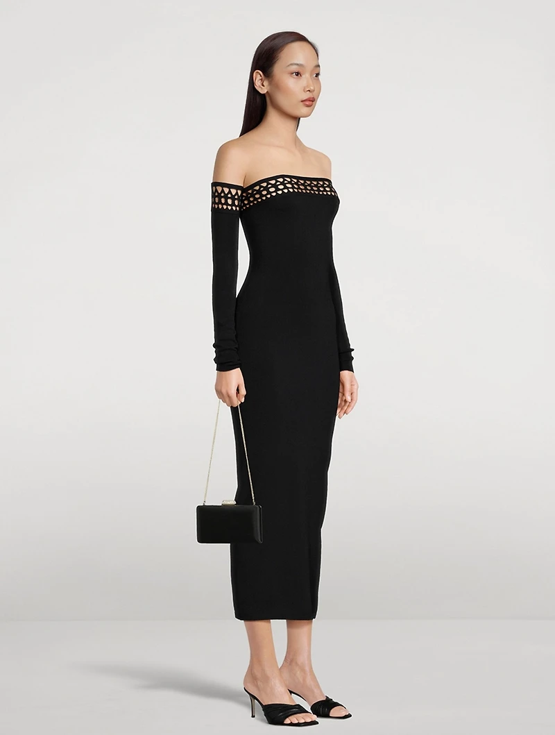 Clemmie Embellished Satin Clutch