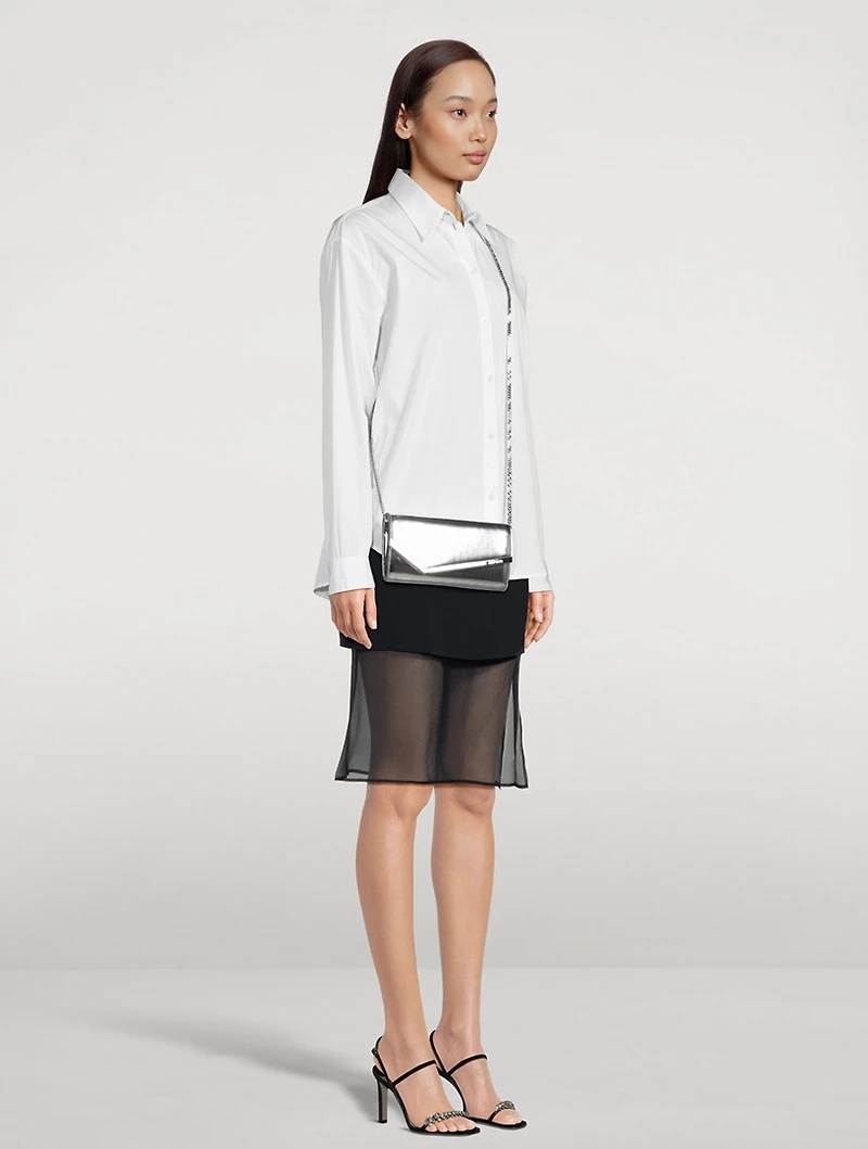 Emmie Metallic Clutch
