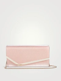 Emmie Crystal Mesh Clutch
