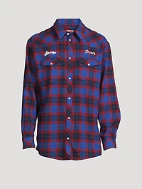 Rue Vivienne Wool Western Shirt