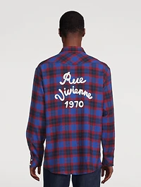 Rue Vivienne Wool Western Shirt