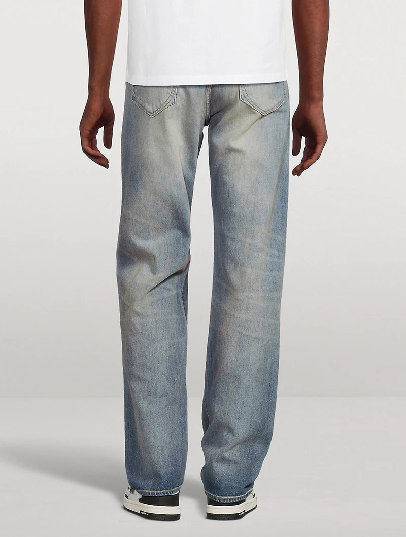 Asagao Japanese Denim Straight-Leg Jeans