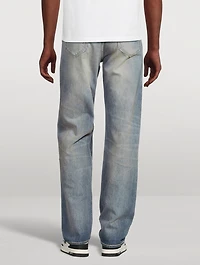 Asagao Japanese Denim Straight-Leg Jeans