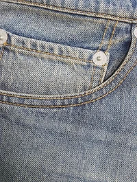 Asagao Japanese Denim Straight-Leg Jeans