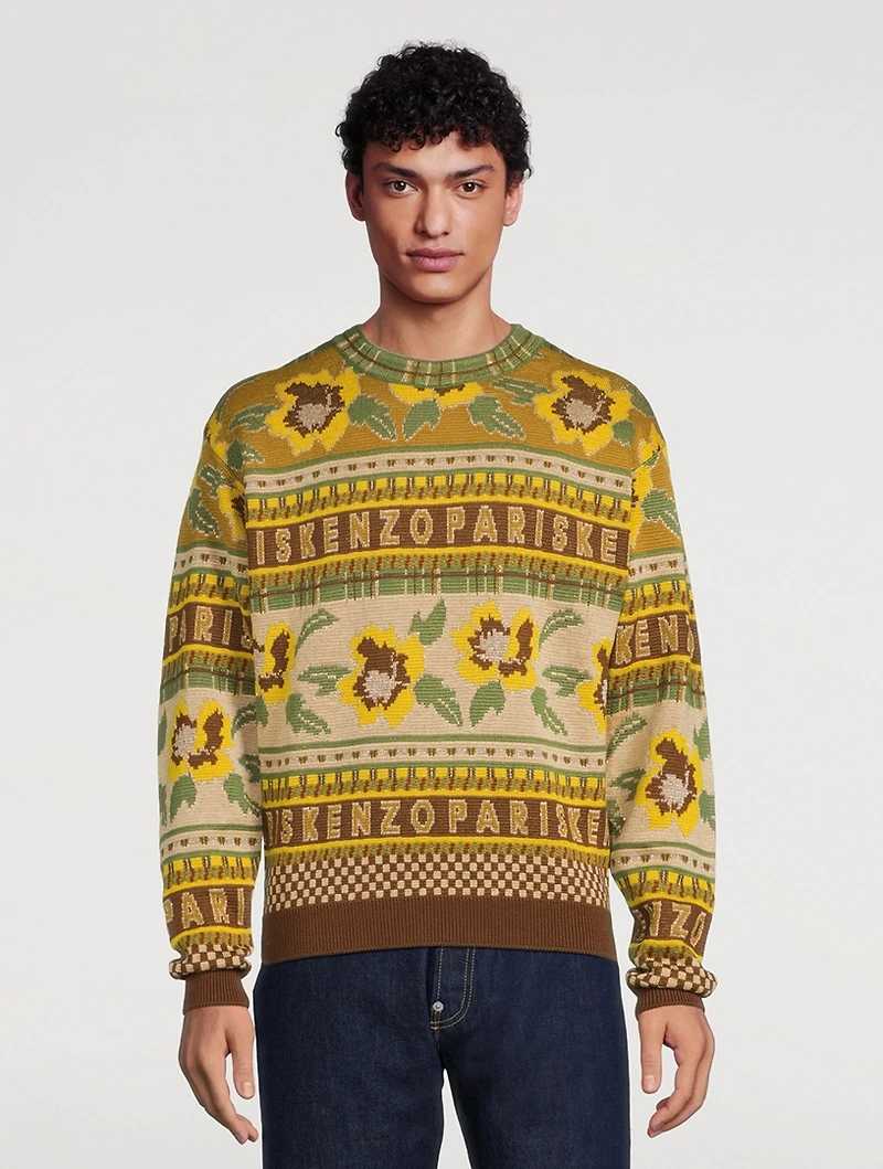 Fairisle Wool Sweater