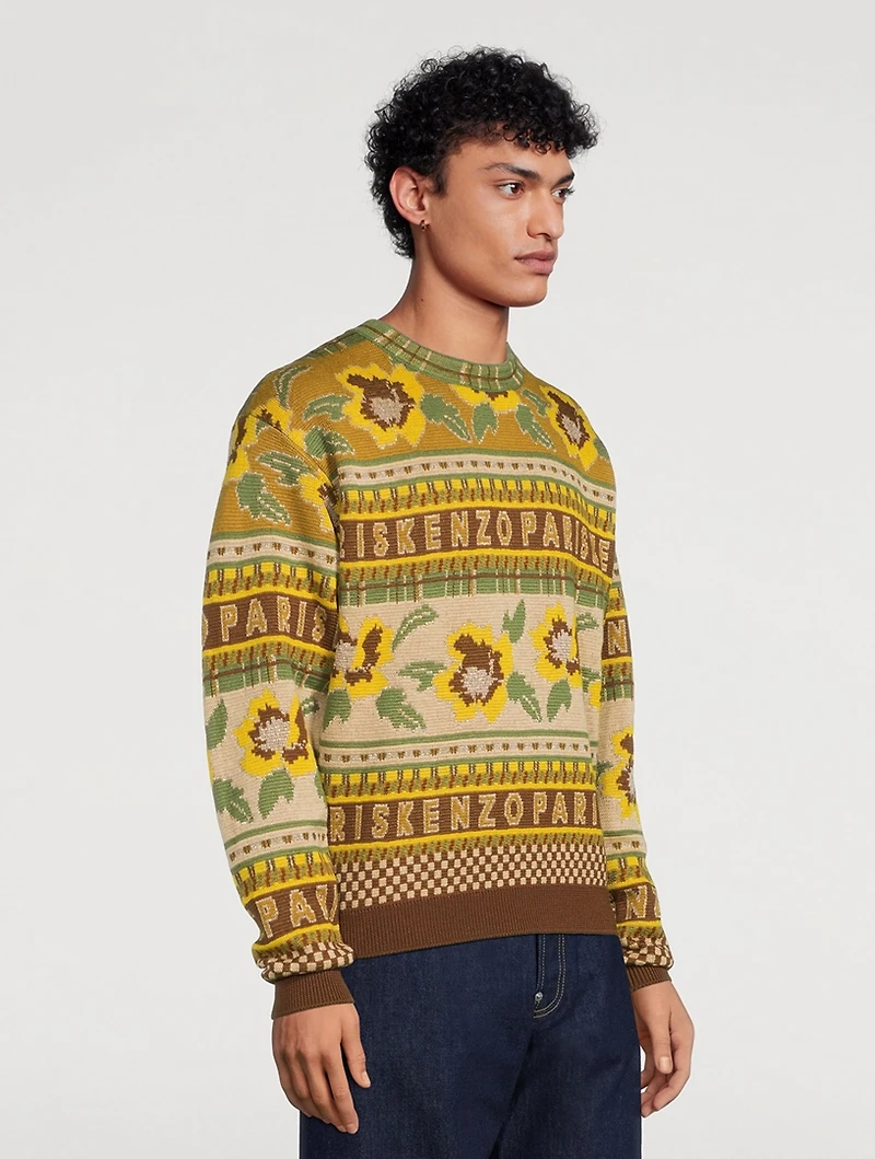 Fairisle Wool Sweater