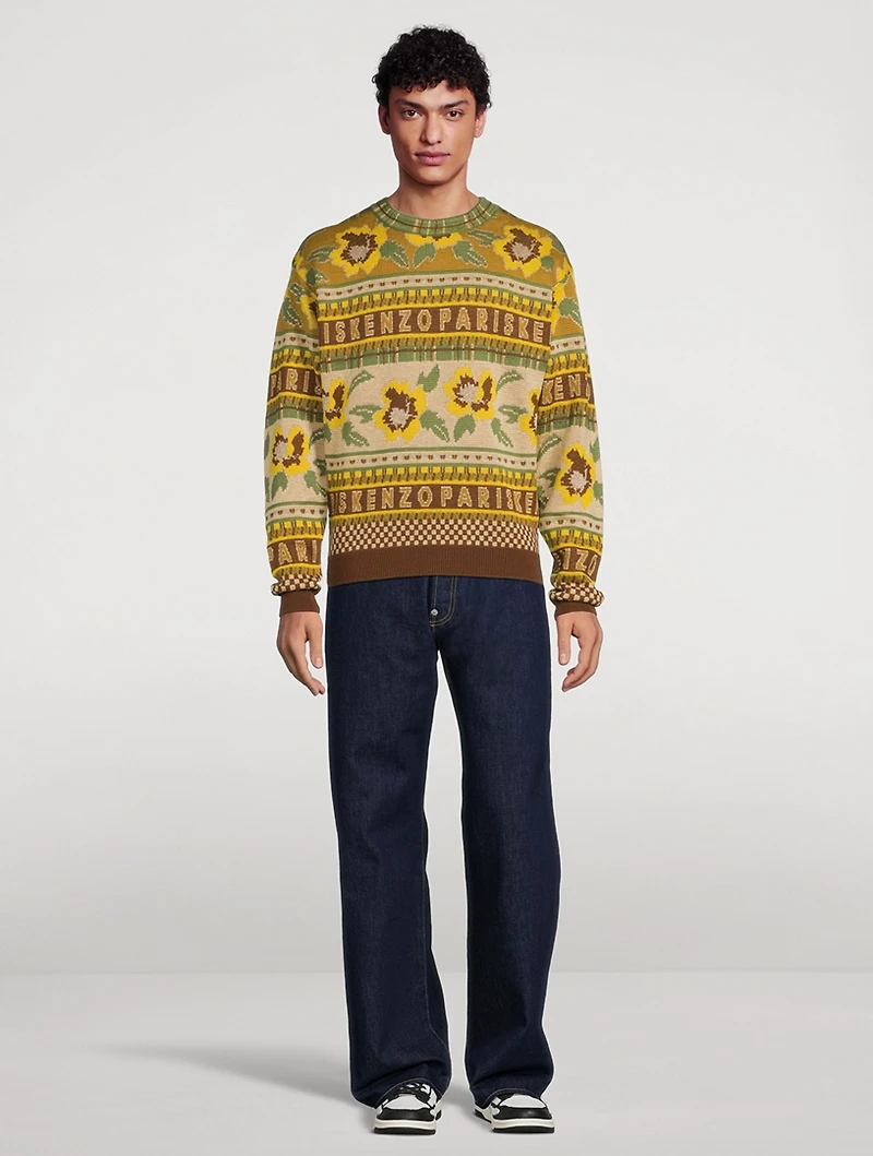 Fairisle Wool Sweater