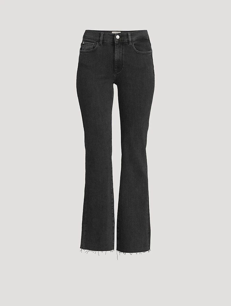 Bridget High-Rise Bootcut Crop Jeans