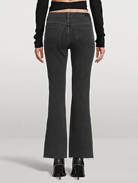 Bridget High-Rise Bootcut Crop Jeans