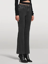 Bridget High-Rise Bootcut Crop Jeans