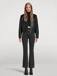Bridget High-Rise Bootcut Crop Jeans