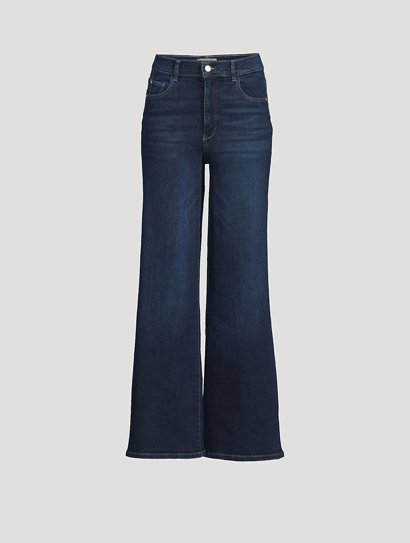Hepburn High-Rise Wide-Leg Jeans