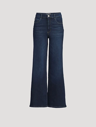Hepburn High-Rise Wide-Leg Jeans