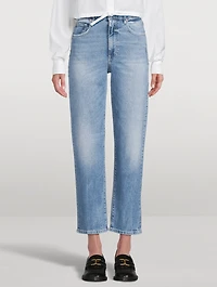 Enora High-Rise Cigarette Jeans