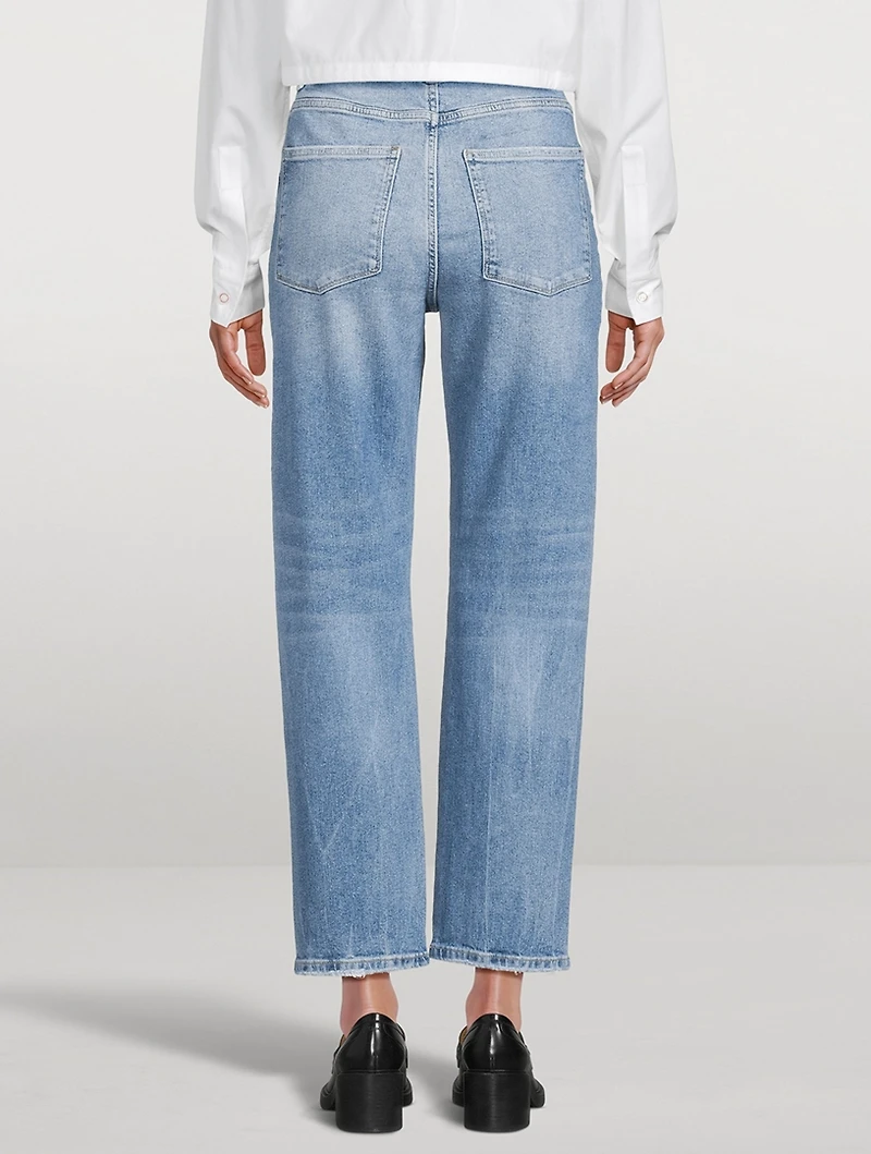 Enora High-Rise Cigarette Jeans