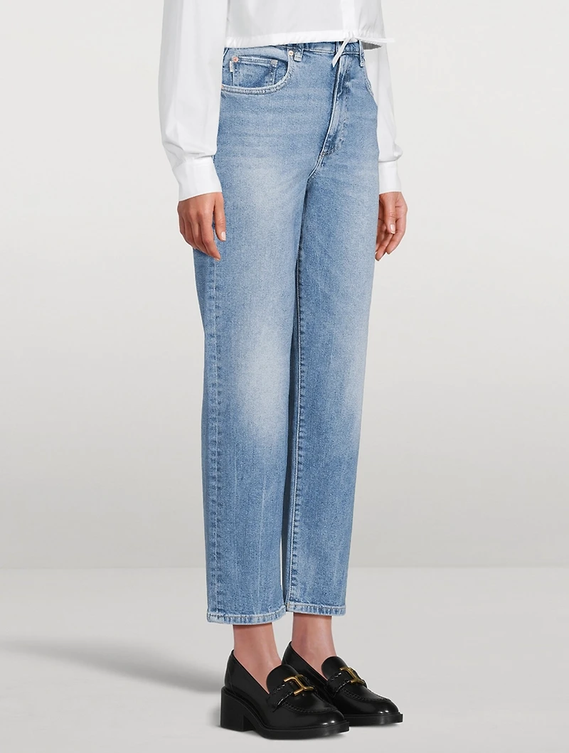 Enora High-Rise Cigarette Jeans