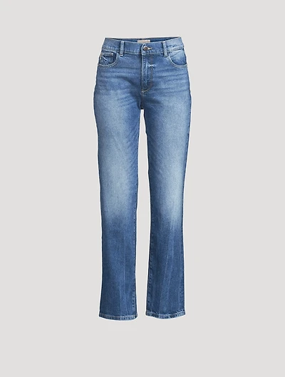 Patti High-Rise Straight Jeans