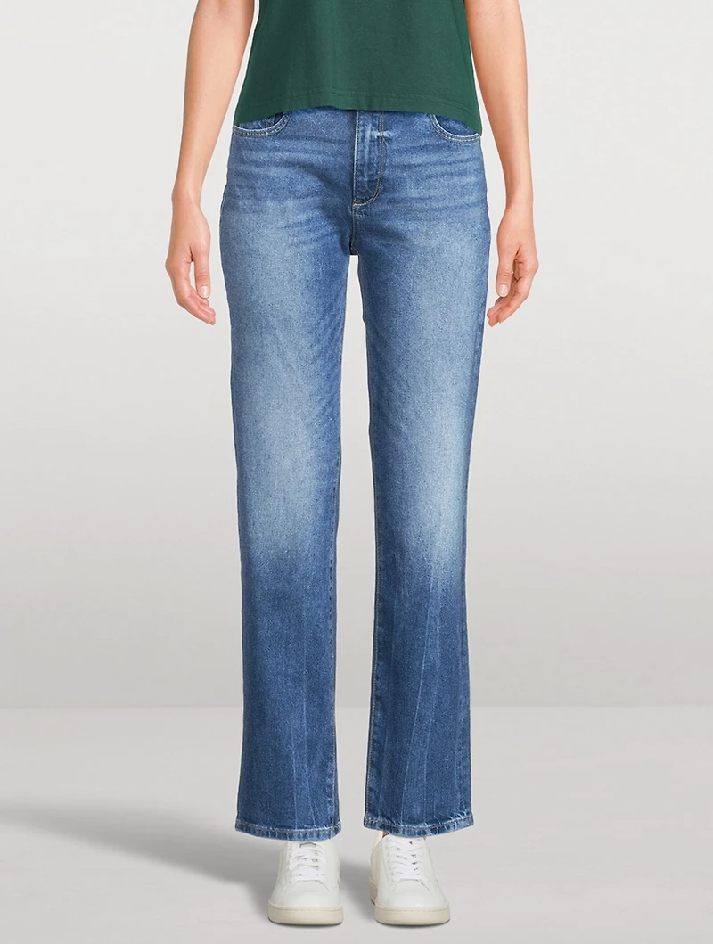 Patti High-Rise Straight Jeans